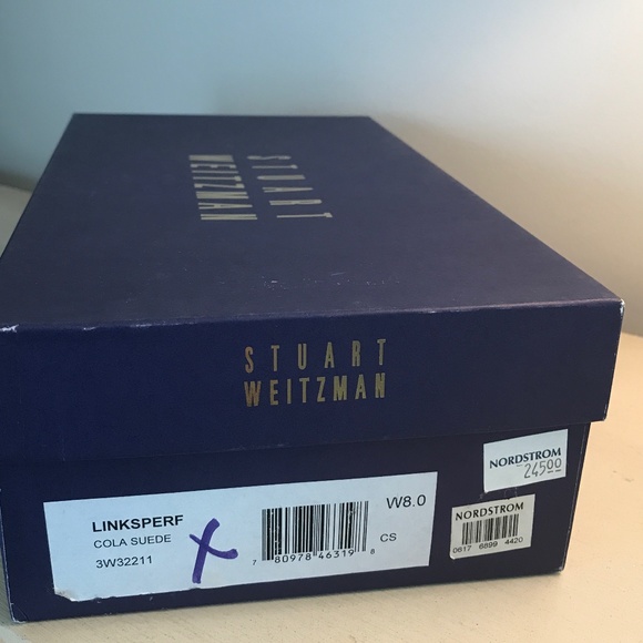 STUART WEITZMAN COLA SUEDE HEELS - Picture 9 of 10